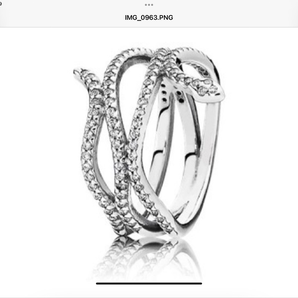 Pandora snake ring
